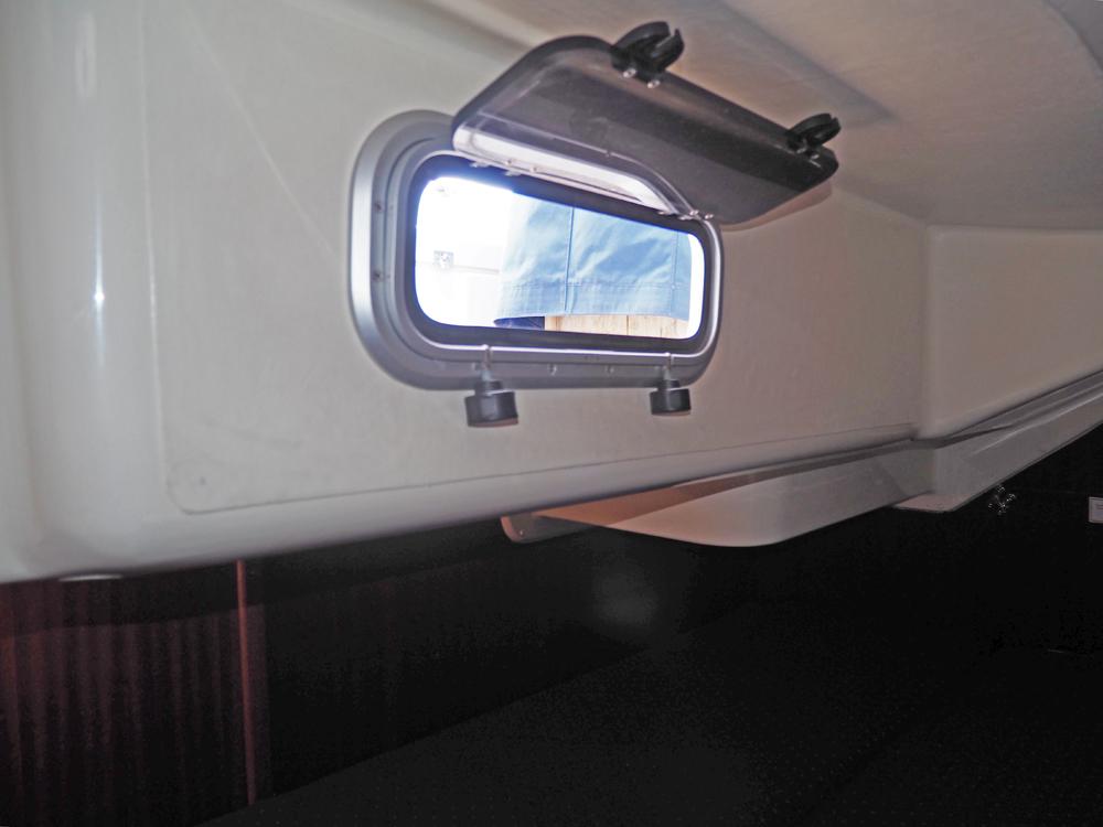 Cabine arri&egrave;re, H&eacute;bergements